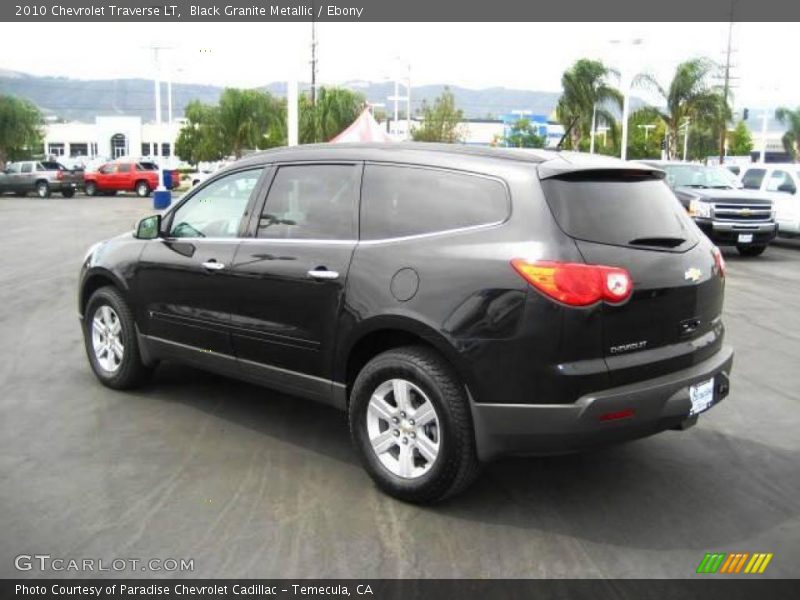 Black Granite Metallic / Ebony 2010 Chevrolet Traverse LT