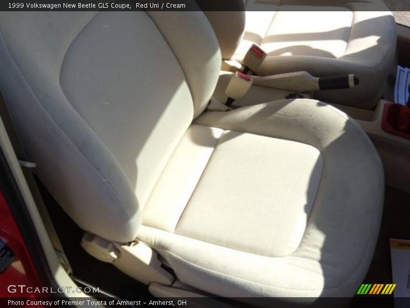 Red Uni / Cream 1999 Volkswagen New Beetle GLS Coupe