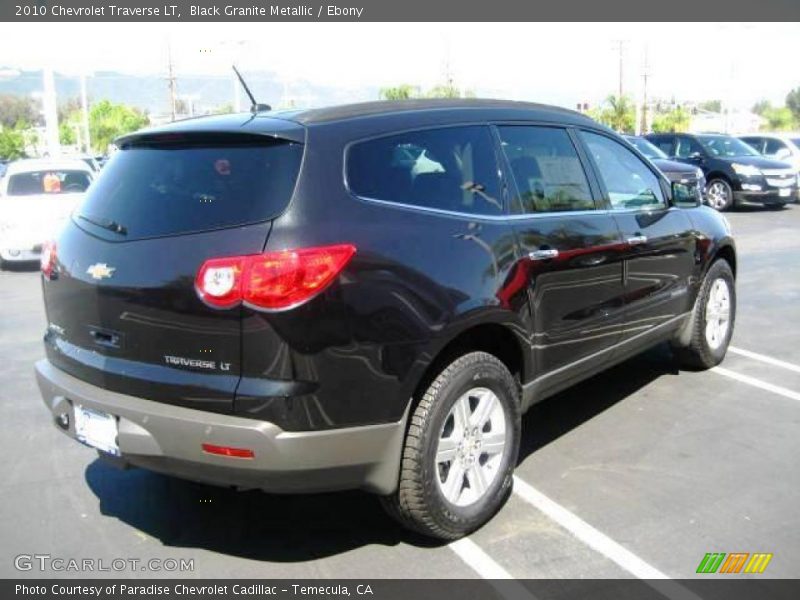 Black Granite Metallic / Ebony 2010 Chevrolet Traverse LT