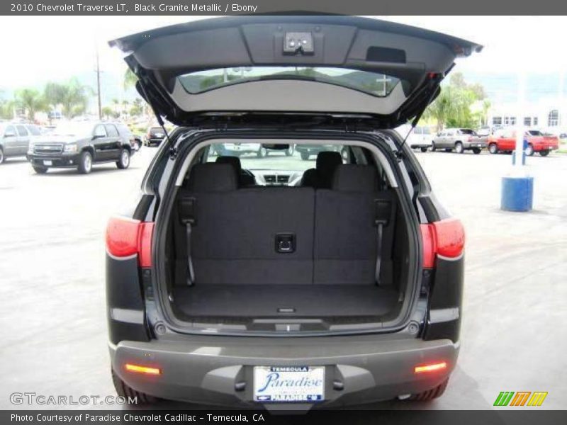 Black Granite Metallic / Ebony 2010 Chevrolet Traverse LT