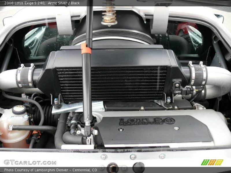  2008 Exige S 240 Engine - 1.8 Liter Supercharged DOHC 16-Valve VVT 4 Cylinder