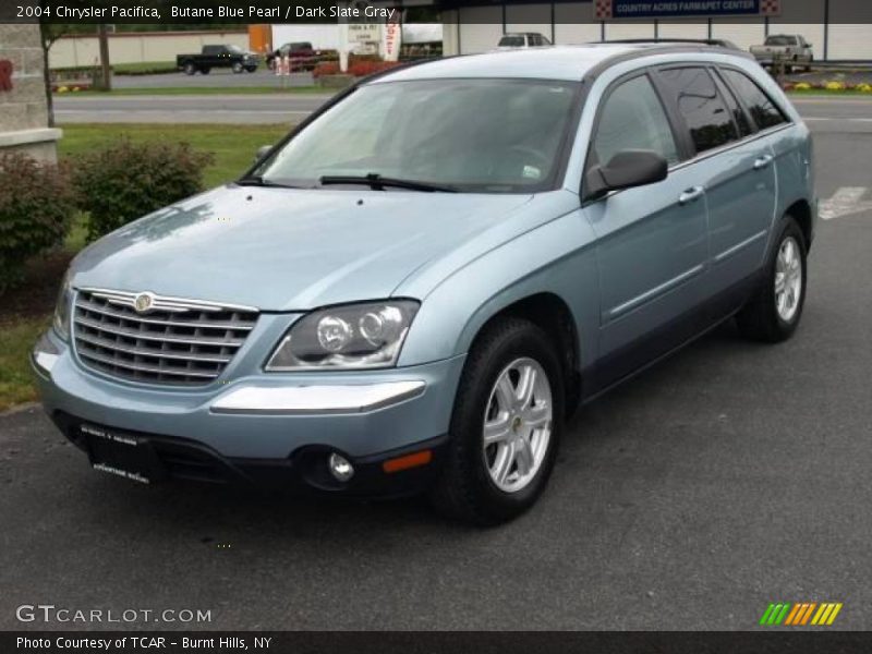 Butane Blue Pearl / Dark Slate Gray 2004 Chrysler Pacifica