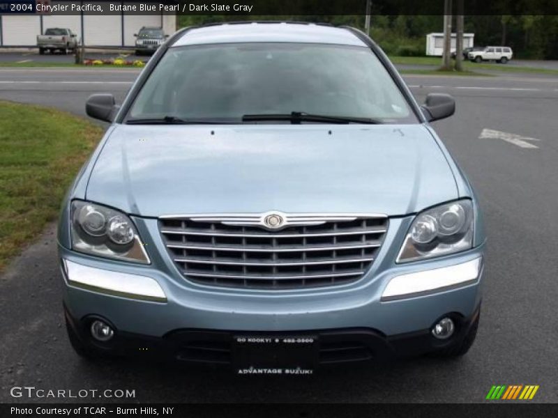 Butane Blue Pearl / Dark Slate Gray 2004 Chrysler Pacifica