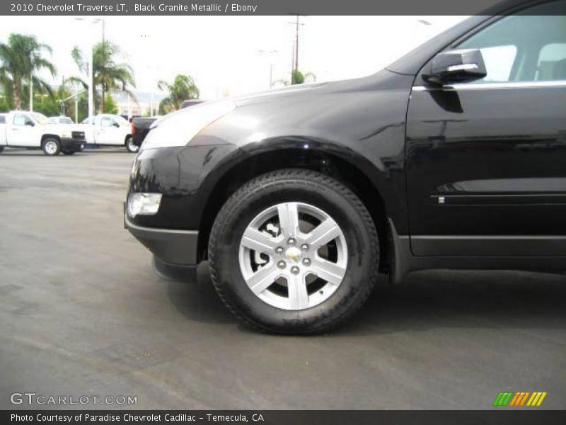 Black Granite Metallic / Ebony 2010 Chevrolet Traverse LT