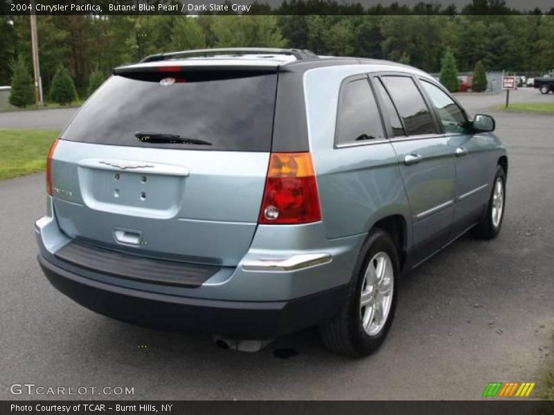 Butane Blue Pearl / Dark Slate Gray 2004 Chrysler Pacifica