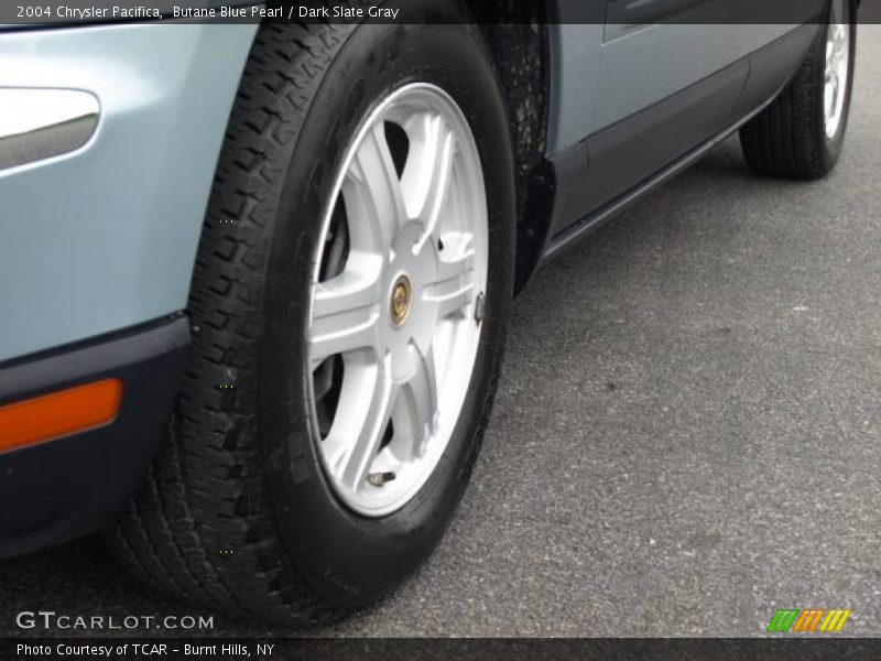 Butane Blue Pearl / Dark Slate Gray 2004 Chrysler Pacifica