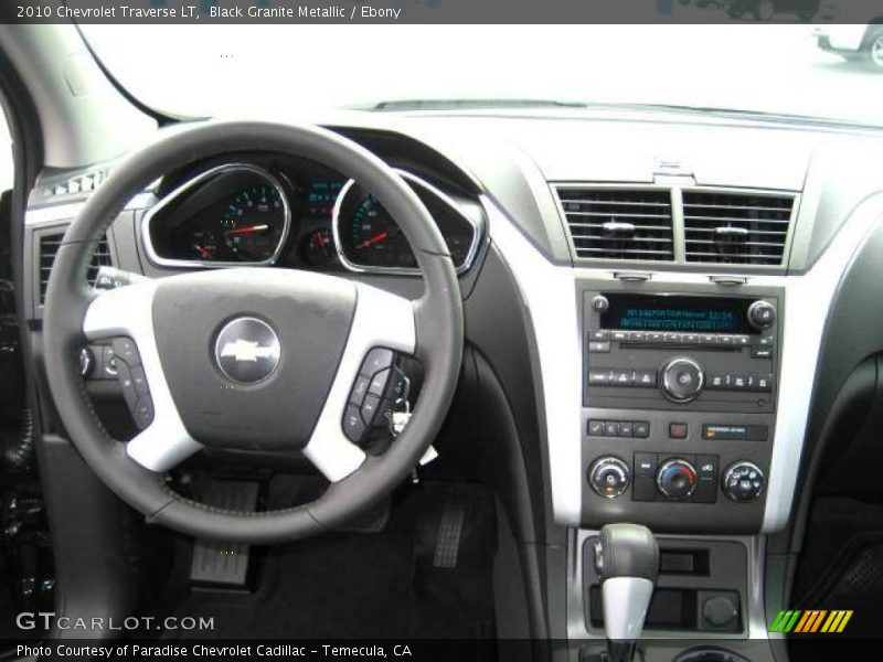 Black Granite Metallic / Ebony 2010 Chevrolet Traverse LT