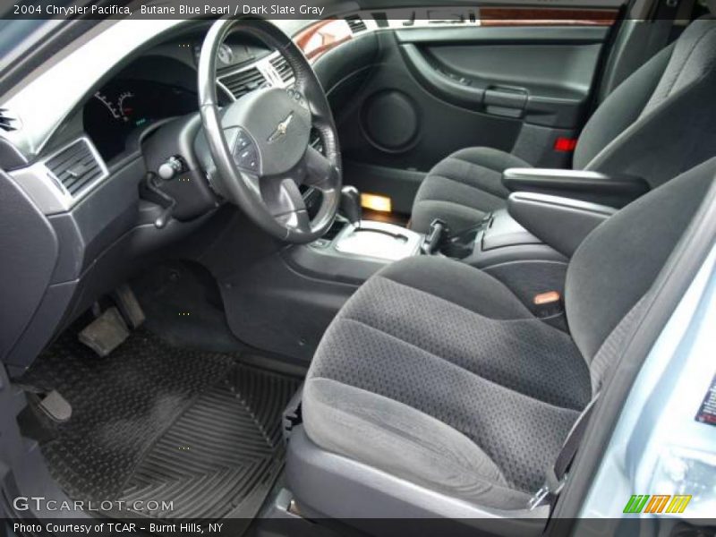 Butane Blue Pearl / Dark Slate Gray 2004 Chrysler Pacifica
