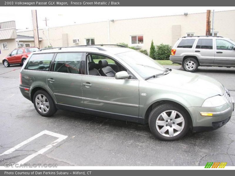 Fresco Green Metallic / Black 2003 Volkswagen Passat GLX Wagon
