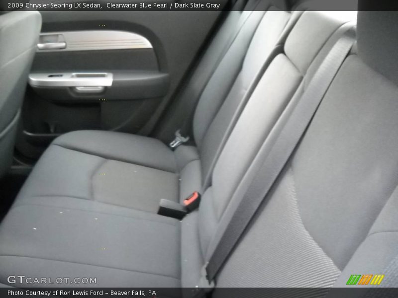 Clearwater Blue Pearl / Dark Slate Gray 2009 Chrysler Sebring LX Sedan
