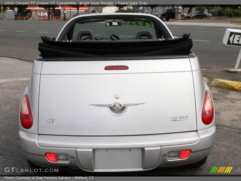 Bright Silver Metallic / Pastel Slate Gray 2006 Chrysler PT Cruiser GT Convertible