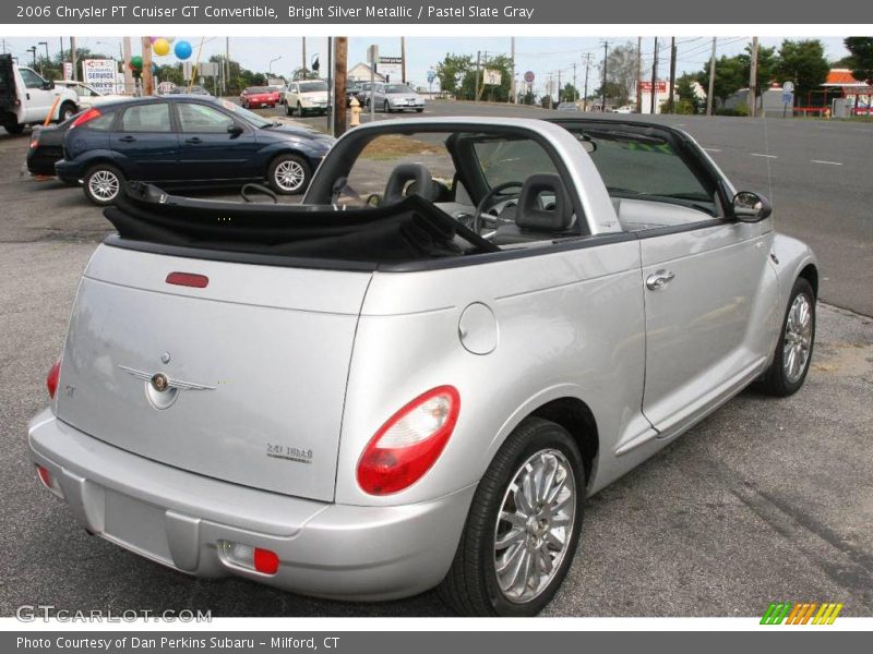 Bright Silver Metallic / Pastel Slate Gray 2006 Chrysler PT Cruiser GT Convertible