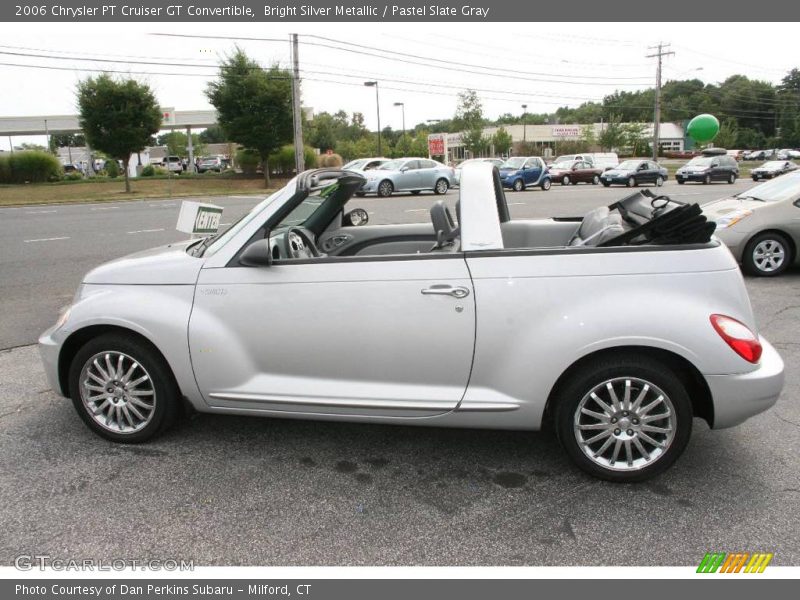 Bright Silver Metallic / Pastel Slate Gray 2006 Chrysler PT Cruiser GT Convertible