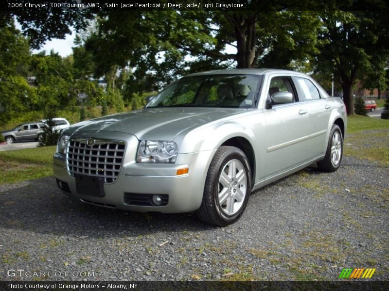 Satin Jade Pearlcoat / Deep Jade/Light Graystone 2006 Chrysler 300 Touring AWD