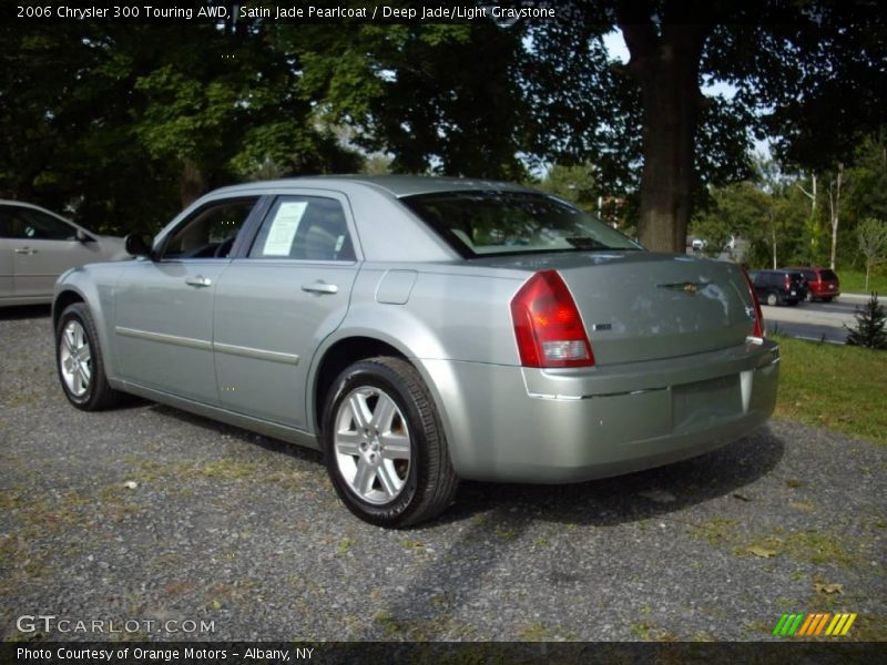 Satin Jade Pearlcoat / Deep Jade/Light Graystone 2006 Chrysler 300 Touring AWD