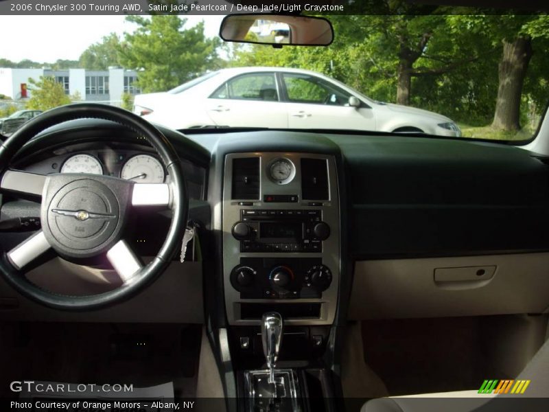 Satin Jade Pearlcoat / Deep Jade/Light Graystone 2006 Chrysler 300 Touring AWD