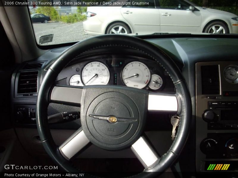Satin Jade Pearlcoat / Deep Jade/Light Graystone 2006 Chrysler 300 Touring AWD