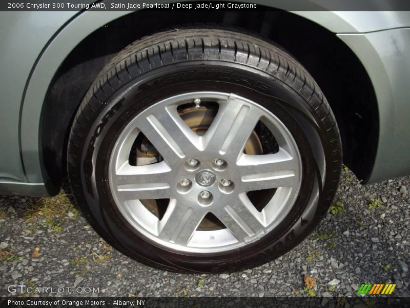 Satin Jade Pearlcoat / Deep Jade/Light Graystone 2006 Chrysler 300 Touring AWD