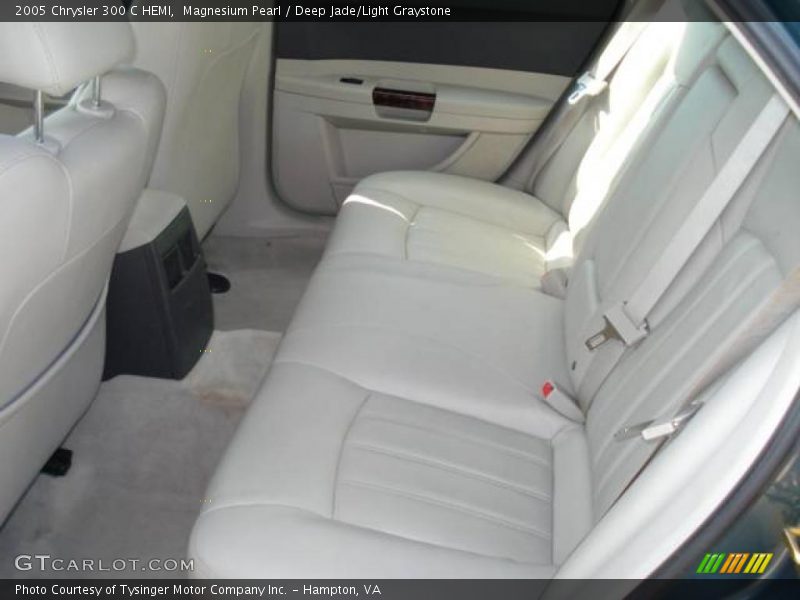 Magnesium Pearl / Deep Jade/Light Graystone 2005 Chrysler 300 C HEMI