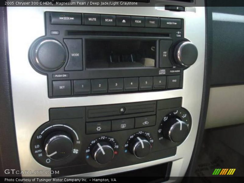 Magnesium Pearl / Deep Jade/Light Graystone 2005 Chrysler 300 C HEMI