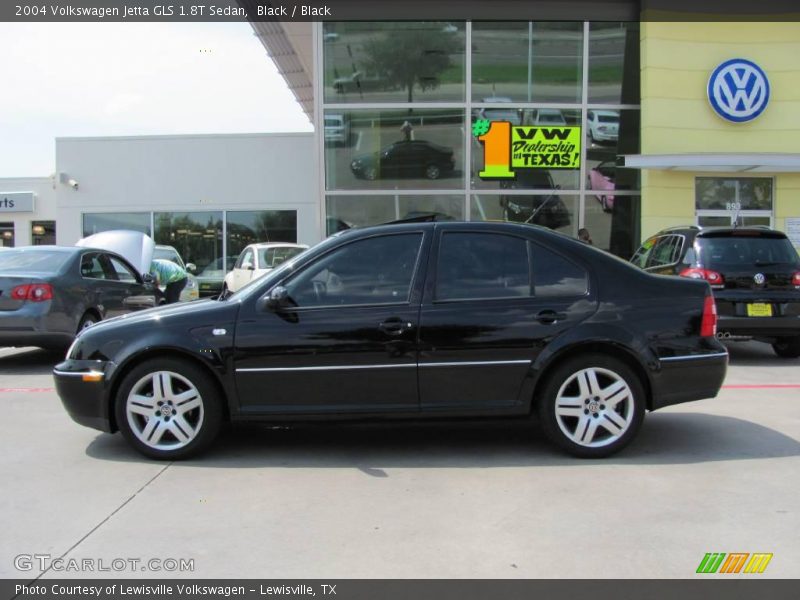 Black / Black 2004 Volkswagen Jetta GLS 1.8T Sedan