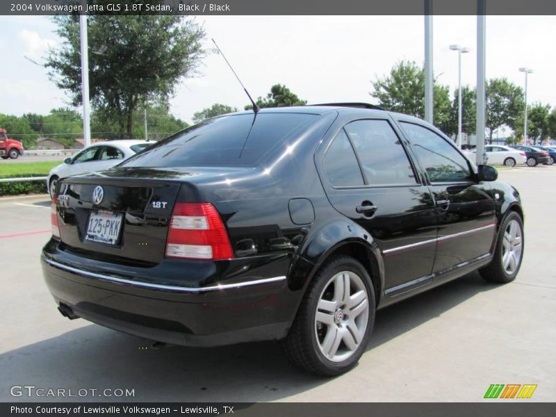 Black / Black 2004 Volkswagen Jetta GLS 1.8T Sedan