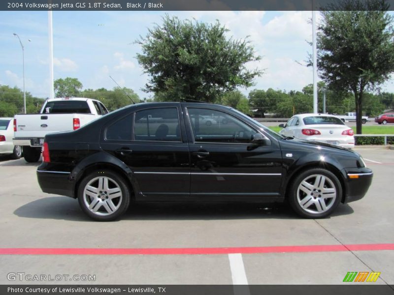 Black / Black 2004 Volkswagen Jetta GLS 1.8T Sedan