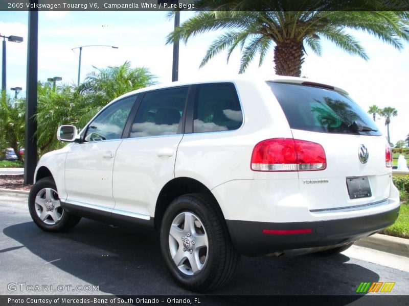 Campanella White / Pure Beige 2005 Volkswagen Touareg V6