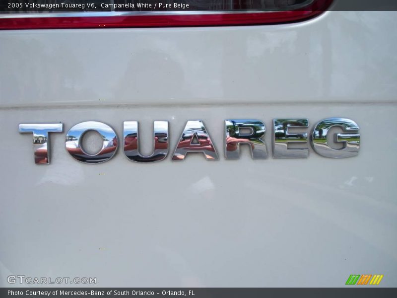 Campanella White / Pure Beige 2005 Volkswagen Touareg V6