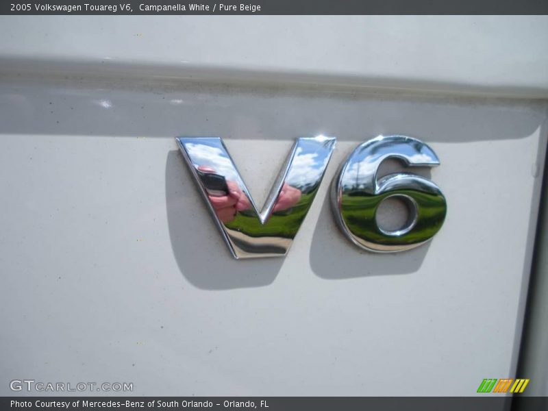 Campanella White / Pure Beige 2005 Volkswagen Touareg V6