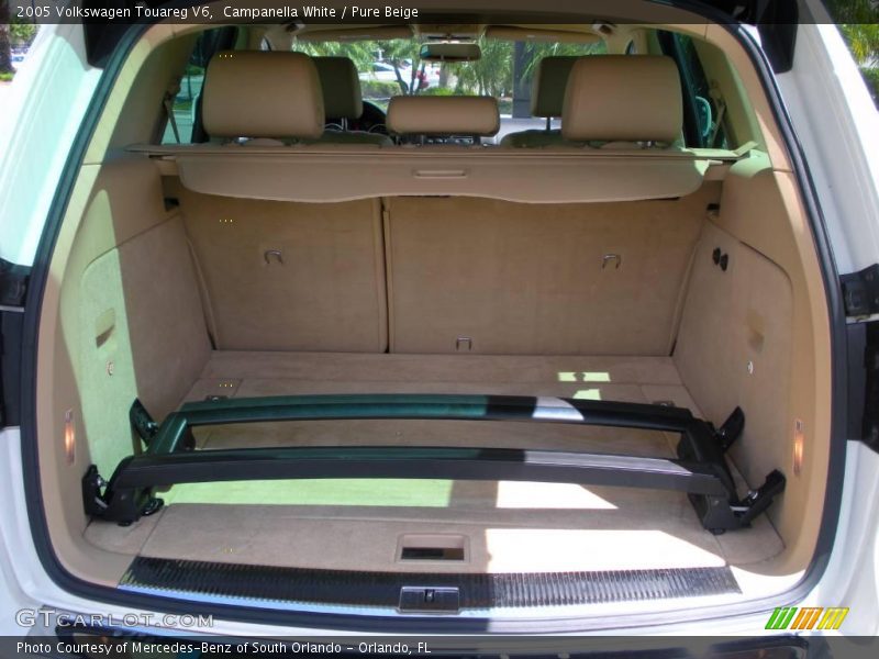 Campanella White / Pure Beige 2005 Volkswagen Touareg V6