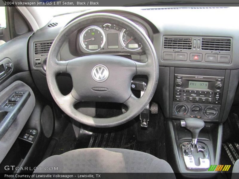 Black / Black 2004 Volkswagen Jetta GLS 1.8T Sedan