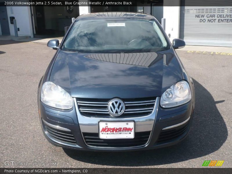 Blue Graphite Metallic / Anthracite Black 2006 Volkswagen Jetta 2.5 Sedan