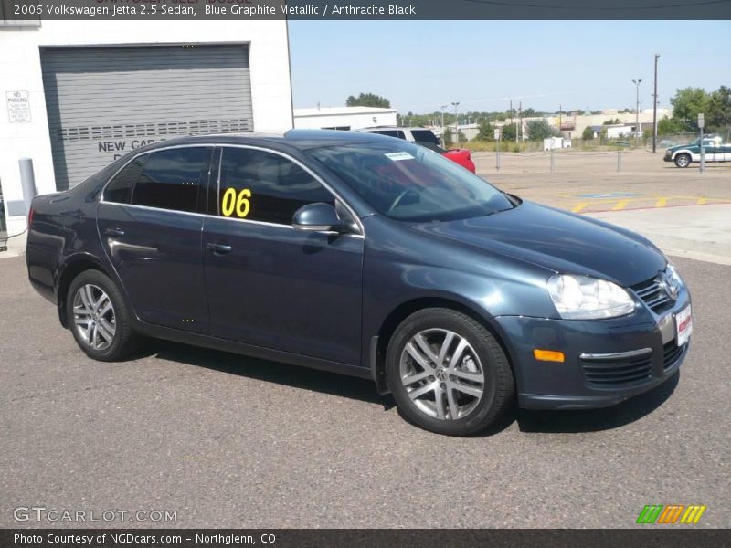 Blue Graphite Metallic / Anthracite Black 2006 Volkswagen Jetta 2.5 Sedan