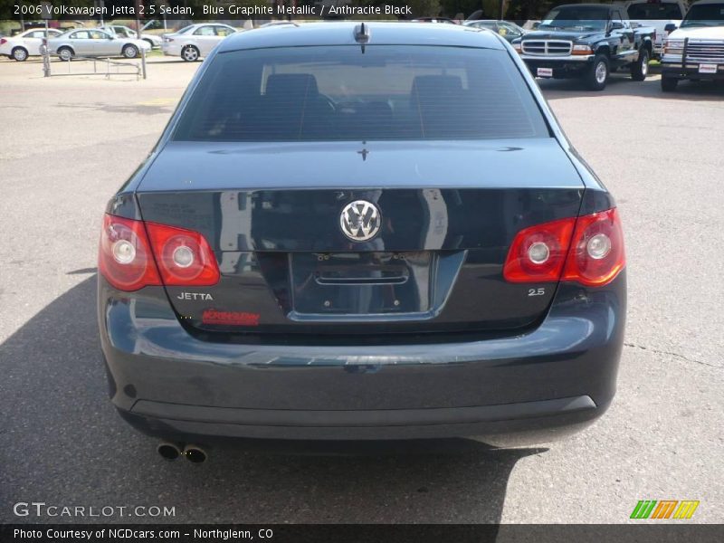 Blue Graphite Metallic / Anthracite Black 2006 Volkswagen Jetta 2.5 Sedan