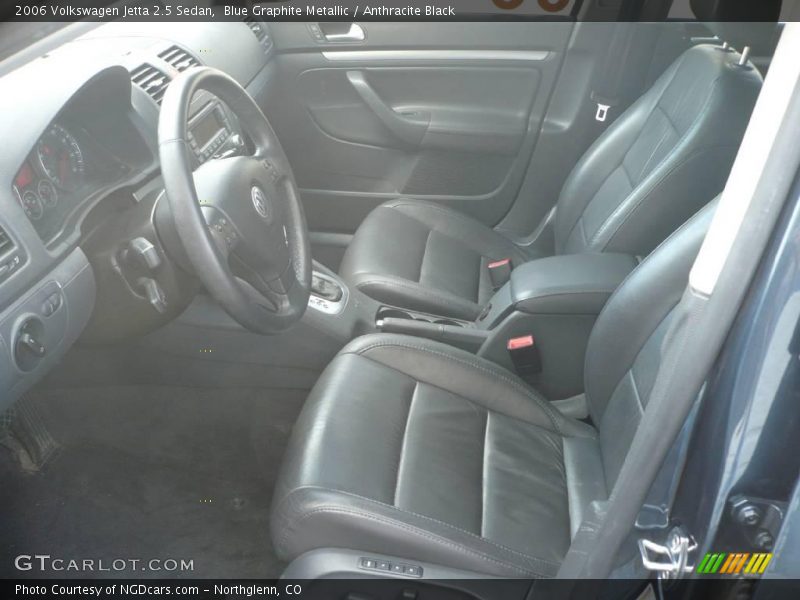 Blue Graphite Metallic / Anthracite Black 2006 Volkswagen Jetta 2.5 Sedan