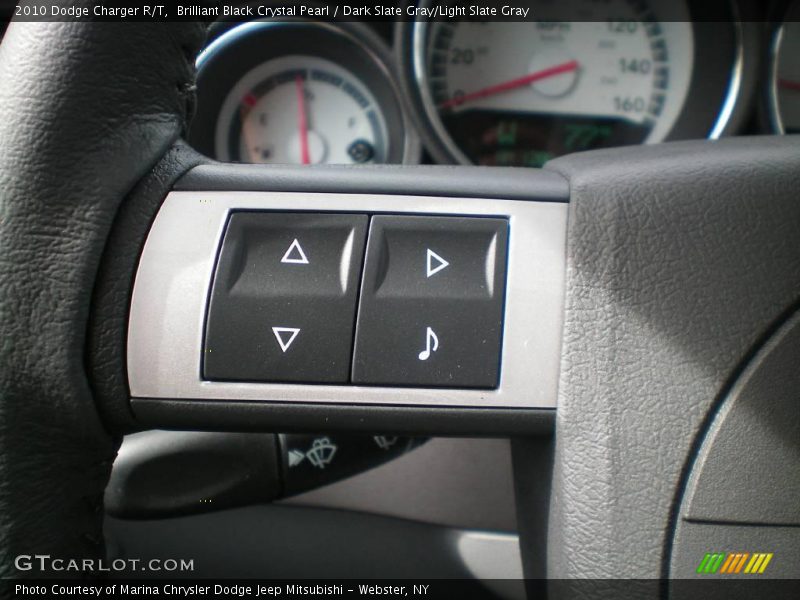 Brilliant Black Crystal Pearl / Dark Slate Gray/Light Slate Gray 2010 Dodge Charger R/T
