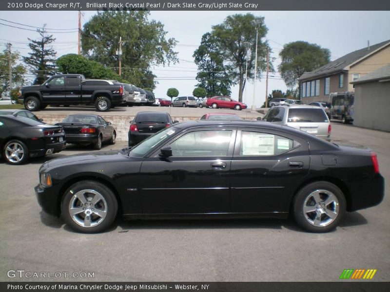 Brilliant Black Crystal Pearl / Dark Slate Gray/Light Slate Gray 2010 Dodge Charger R/T