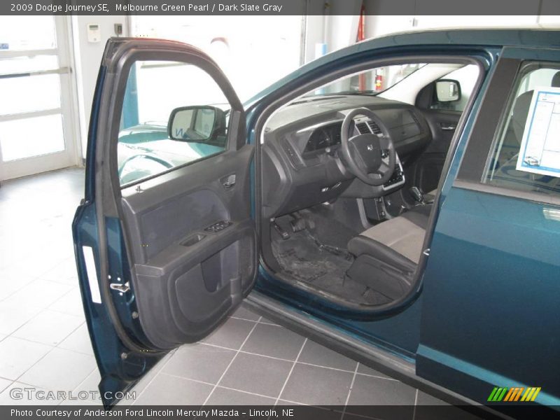 Melbourne Green Pearl / Dark Slate Gray 2009 Dodge Journey SE