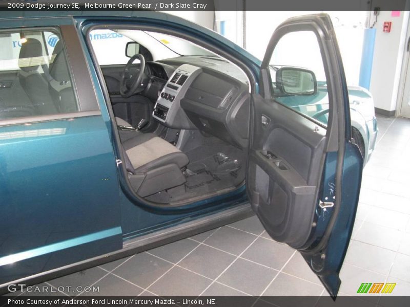 Melbourne Green Pearl / Dark Slate Gray 2009 Dodge Journey SE