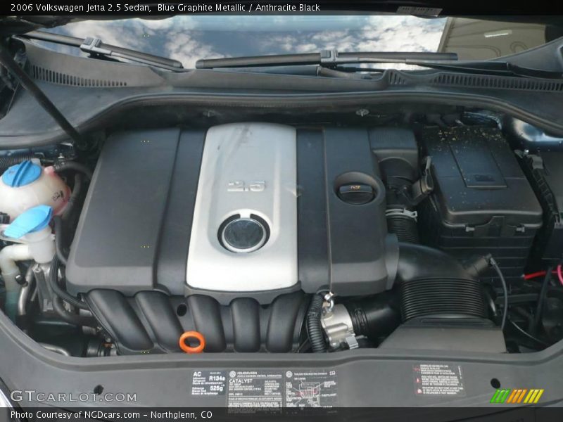 Blue Graphite Metallic / Anthracite Black 2006 Volkswagen Jetta 2.5 Sedan