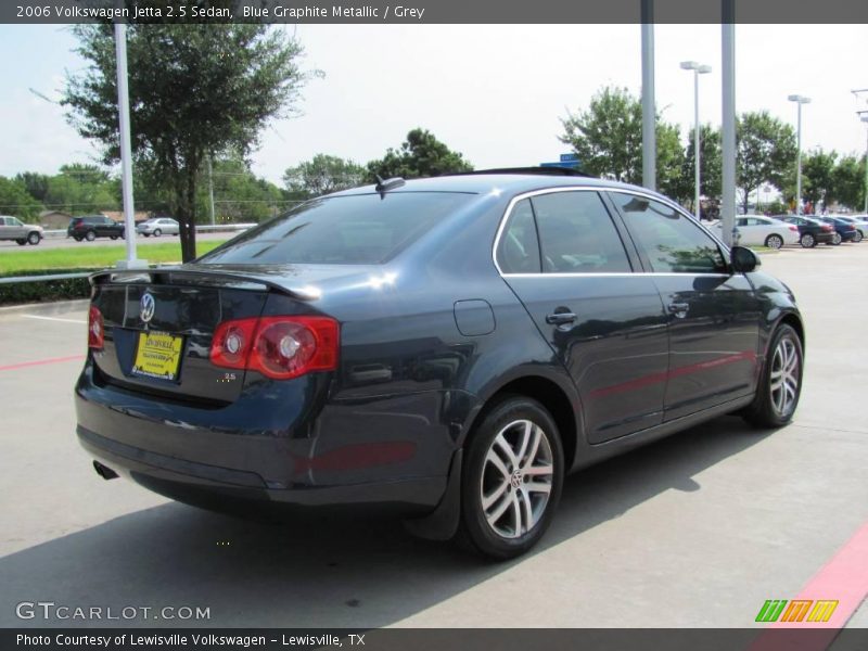 Blue Graphite Metallic / Grey 2006 Volkswagen Jetta 2.5 Sedan