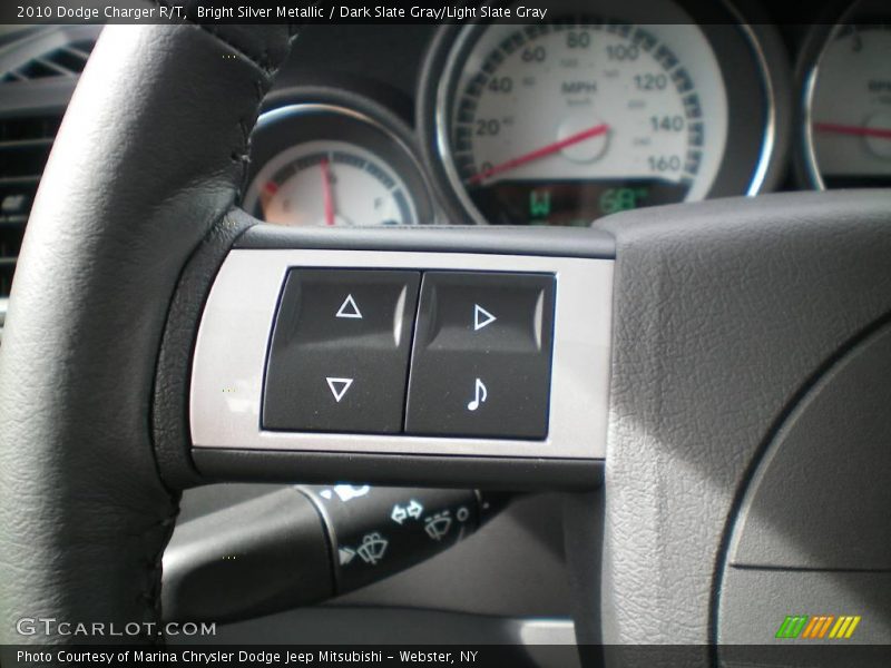 Bright Silver Metallic / Dark Slate Gray/Light Slate Gray 2010 Dodge Charger R/T