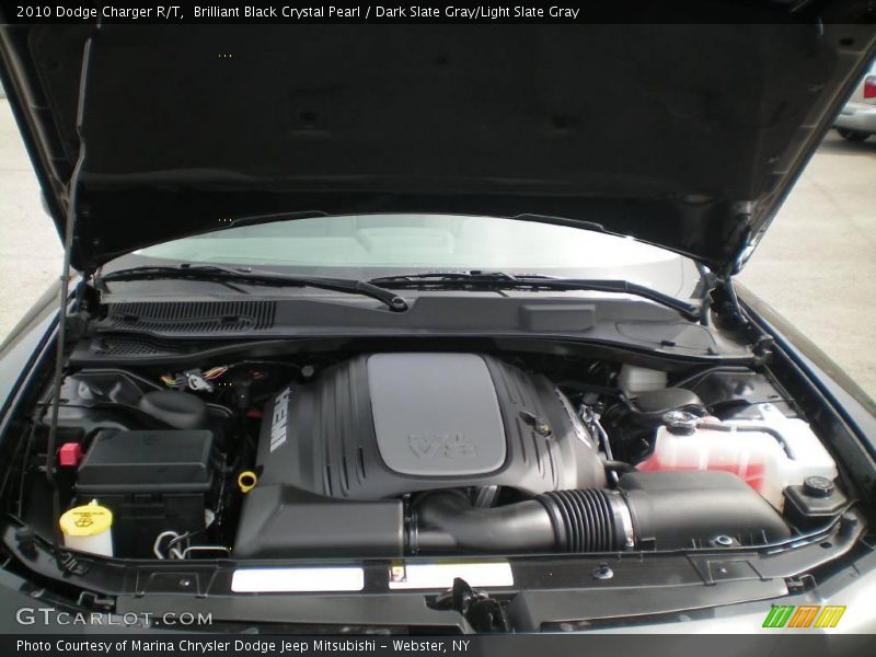 Brilliant Black Crystal Pearl / Dark Slate Gray/Light Slate Gray 2010 Dodge Charger R/T
