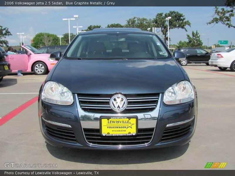 Blue Graphite Metallic / Grey 2006 Volkswagen Jetta 2.5 Sedan