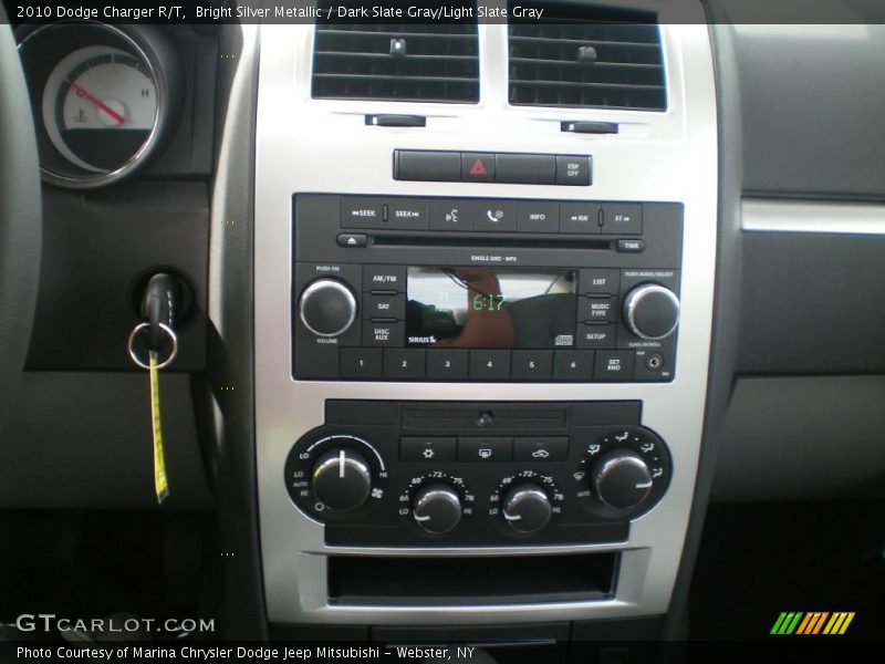Bright Silver Metallic / Dark Slate Gray/Light Slate Gray 2010 Dodge Charger R/T