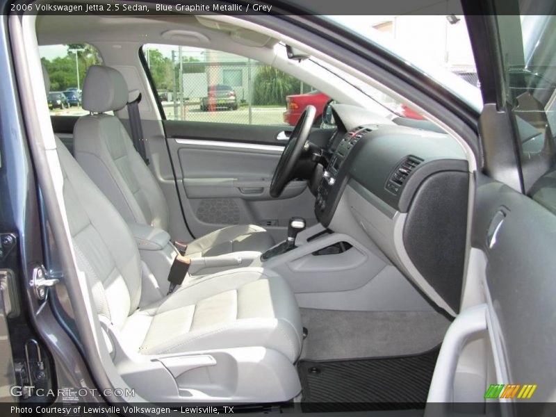 Blue Graphite Metallic / Grey 2006 Volkswagen Jetta 2.5 Sedan