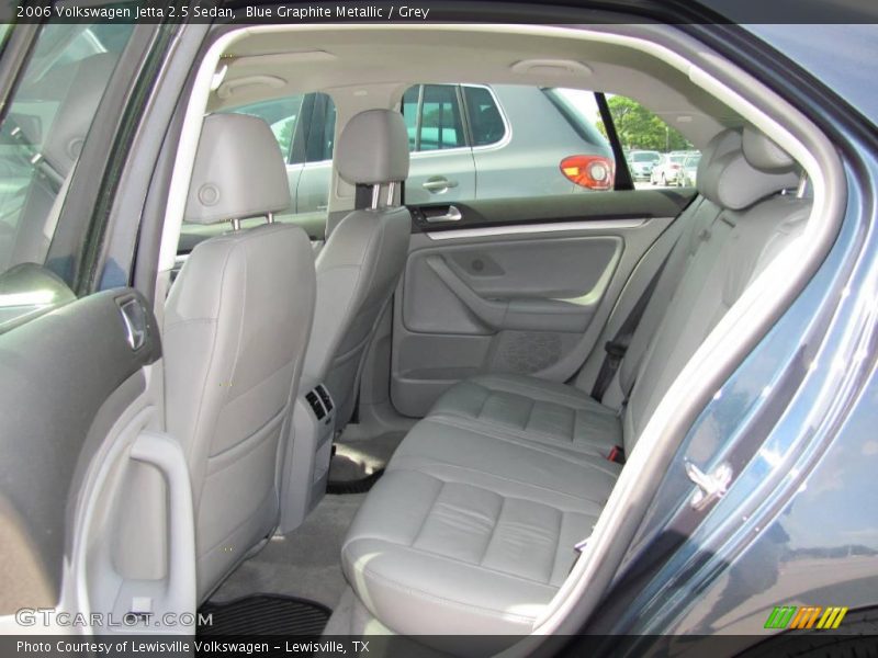 Blue Graphite Metallic / Grey 2006 Volkswagen Jetta 2.5 Sedan