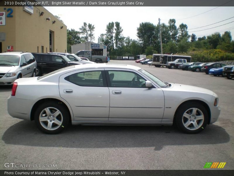 Bright Silver Metallic / Dark Slate Gray/Light Slate Gray 2010 Dodge Charger R/T