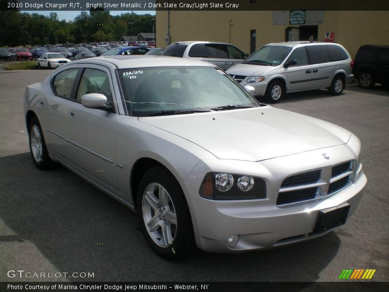 Bright Silver Metallic / Dark Slate Gray/Light Slate Gray 2010 Dodge Charger R/T